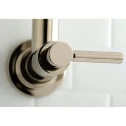 Kingston Brass Concord Wall Mount Single Hole Pot Filler Kitchen Faucet