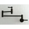 Kingston Brass Concord Wall Mount Pot Filler Kitchen Faucet