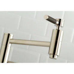 Kingston Brass Concord Wall Mount Pot Filler Kitchen Faucet