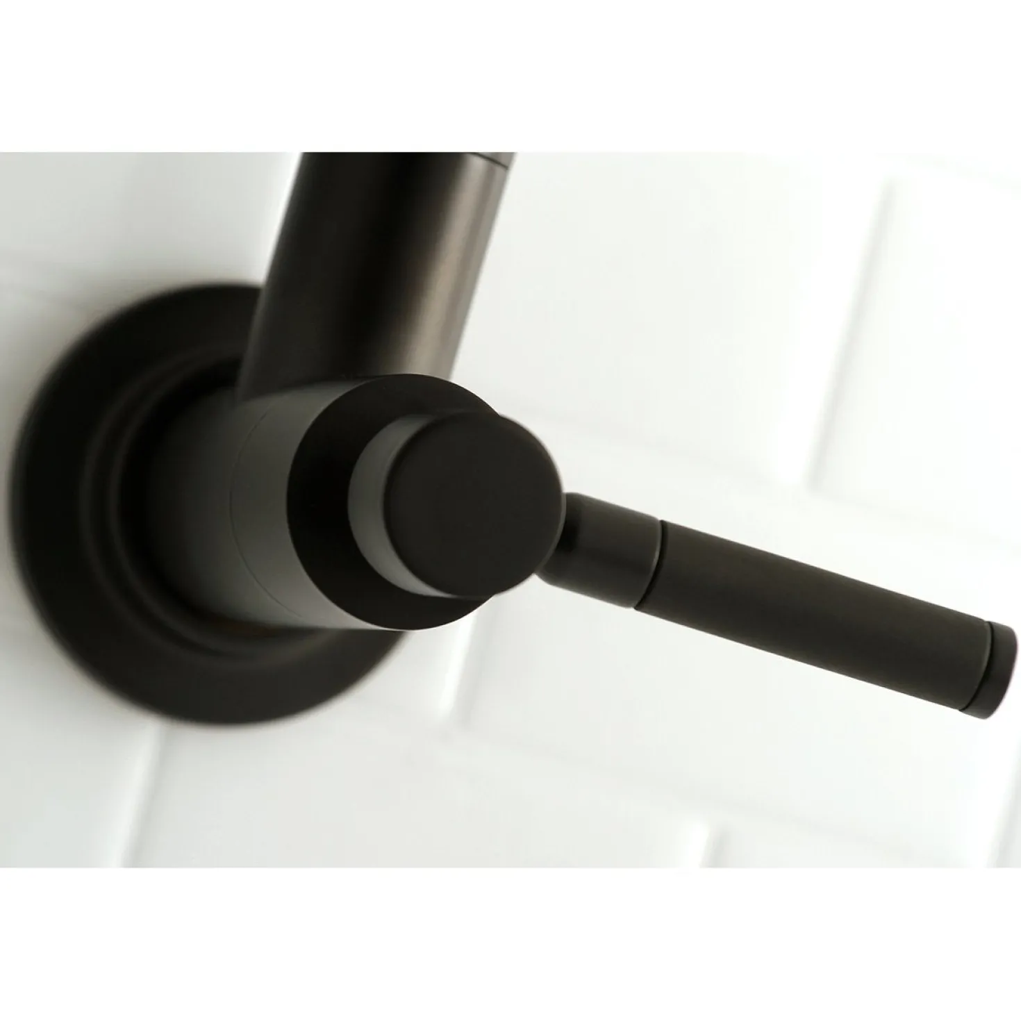 Kingston Brass Concord Wall Mount Pot Filler Kitchen Faucet