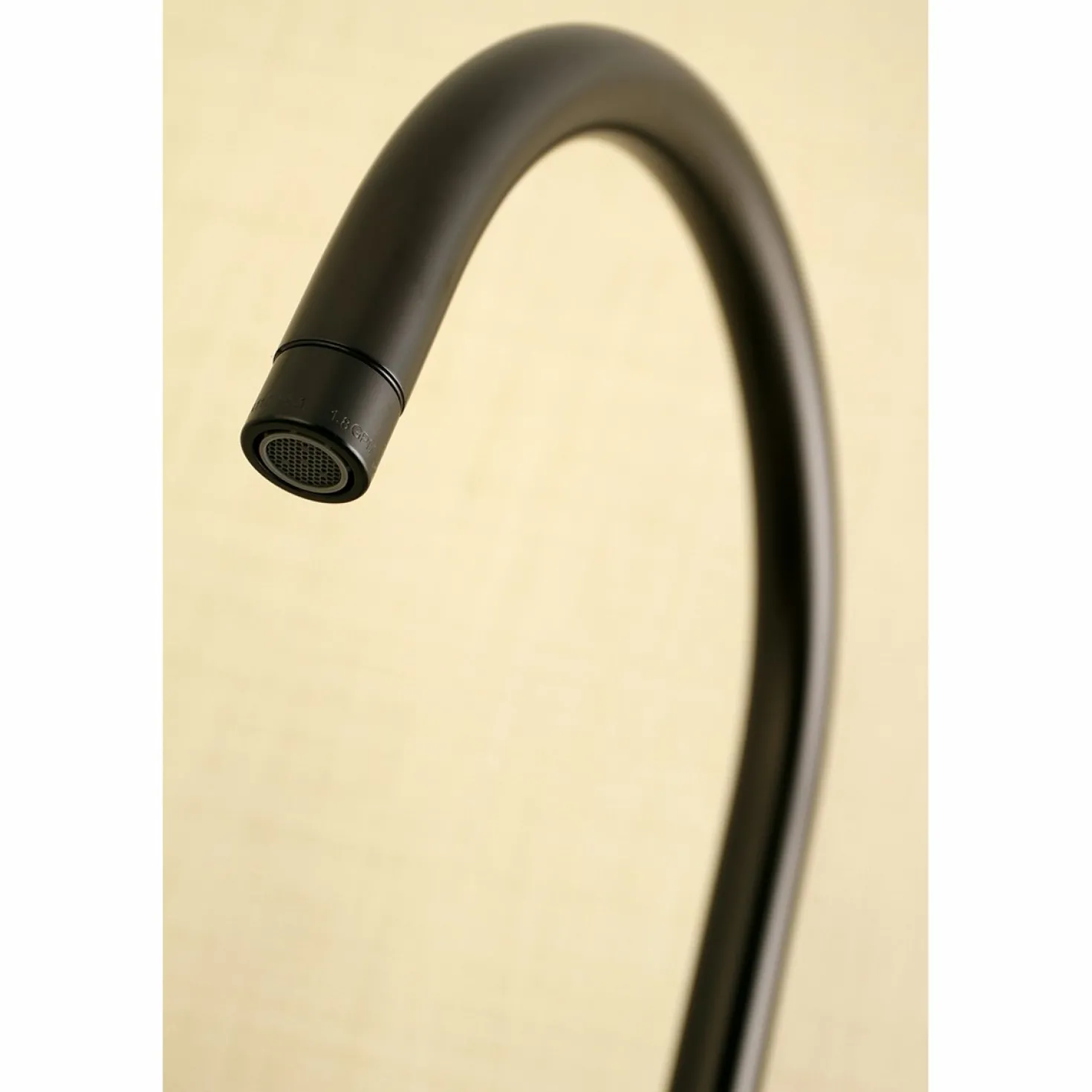 Kingston Brass Concord Wall Mount 8-Inch Centerset Kitchen Faucet