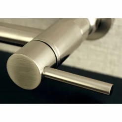 Kingston Brass Concord Wall Mount 8-Inch Centerset Kitchen Faucet