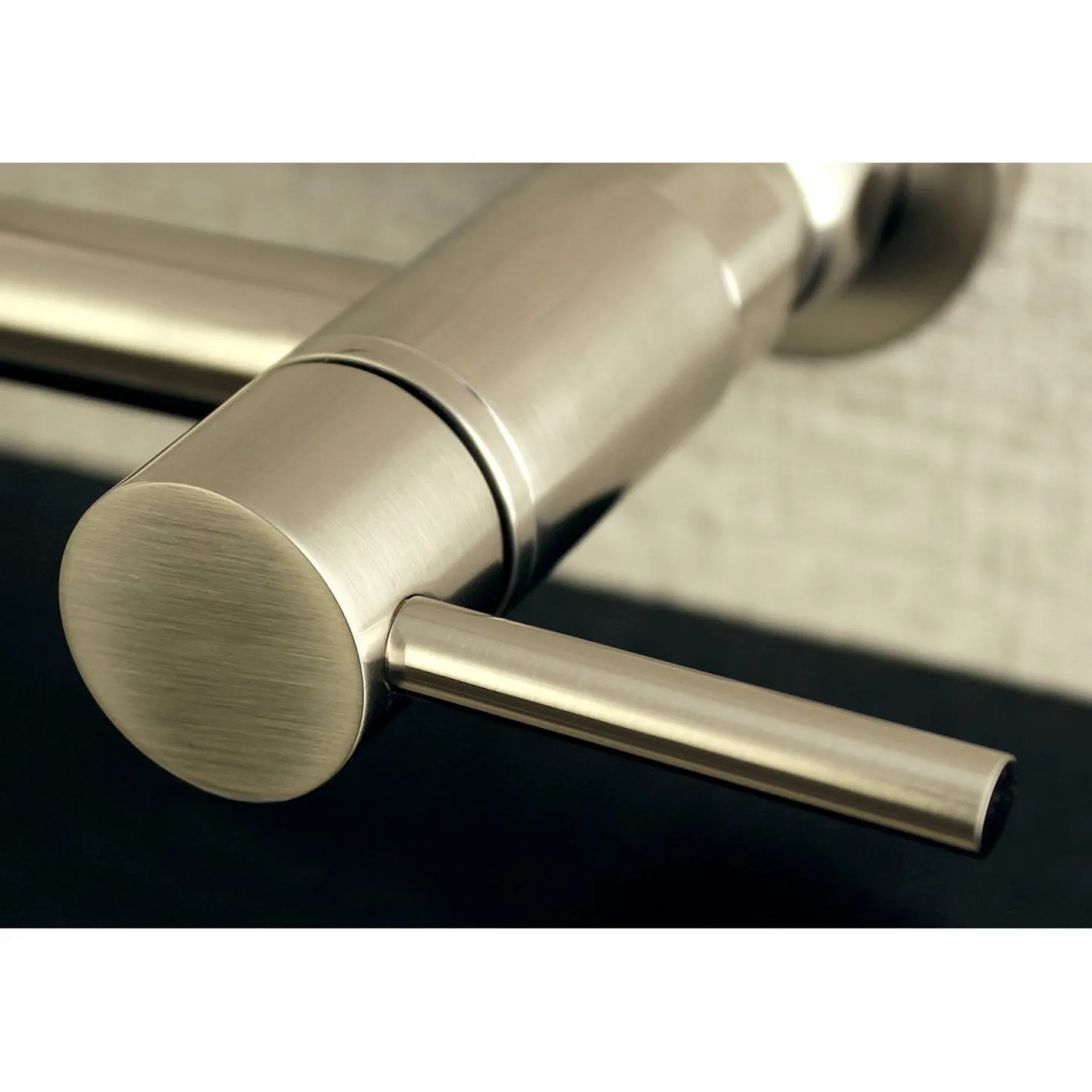 Kingston Brass Concord Wall Mount 8-Inch Centerset Kitchen Faucet