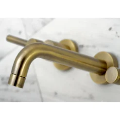 Kingston Brass Concord Wall Mount 2-Handle Bathroom Faucet