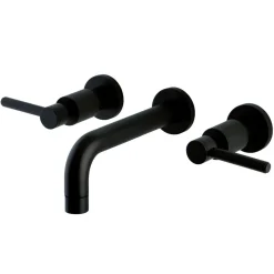 Kingston Brass Concord Wall Mount 2-Handle Bathroom Faucet