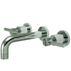 Kingston Brass Concord Wall Mount 2-Handle Bathroom Faucet