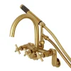 Kingston Brass Concord Wall Mount Tub Filler with Hand Shower
