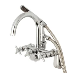 Kingston Brass Concord Wall Mount Tub Filler with Hand Shower