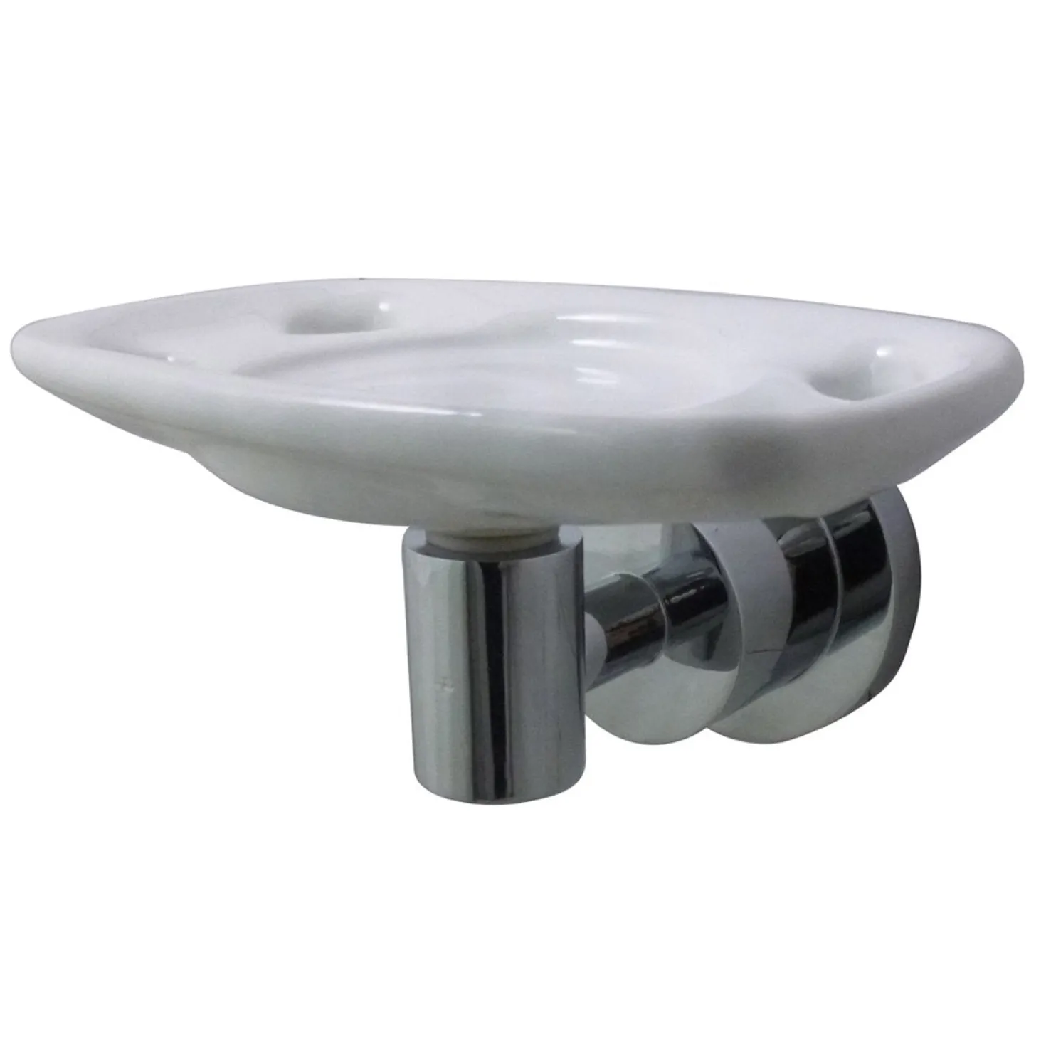 Kingston Brass Concord Wall Mount Toothbrush and Tumbler Holder in Polished Chrome