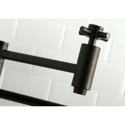 Kingston Brass Concord Wall Mount Single-Hole Pot Filler Kitchen Faucet