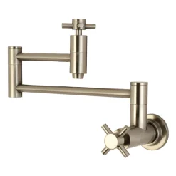 Kingston Brass Concord Wall Mount Single-Hole Pot Filler Kitchen Faucet