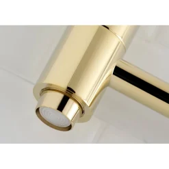 Kingston Brass Concord Wall Mount Single-Hole Pot Filler Kitchen Faucet