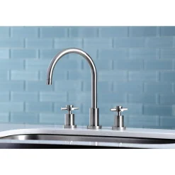 Kingston Brass Concord Widespread 3-Hole Kitchen Faucet