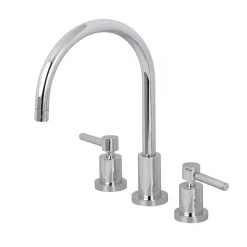Kingston Brass Concord Widespread Kitchen Faucet