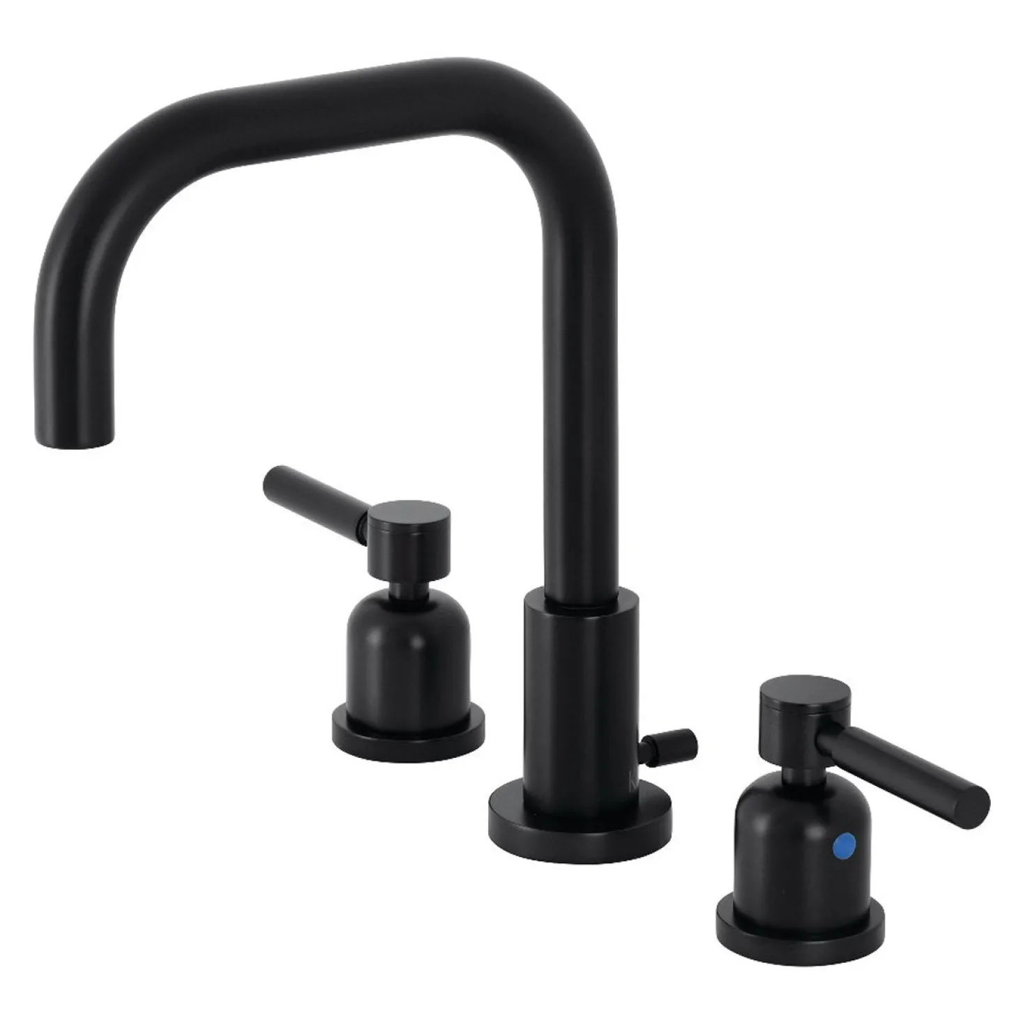 Kingston Brass Concord Widespread Bathroom Faucet with Brass Pop-Up