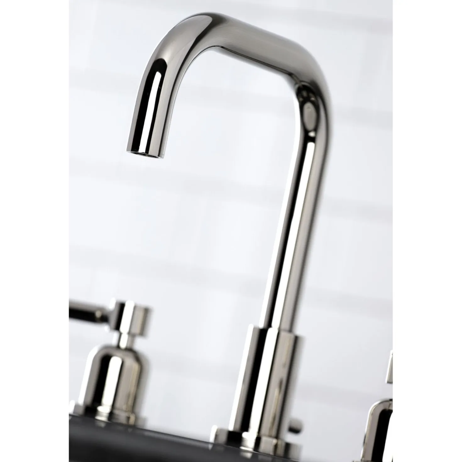 Kingston Brass Concord Widespread Bathroom Faucet with Brass Pop-Up