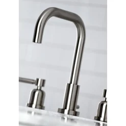 Kingston Brass Concord Widespread Bathroom Faucet with Brass Pop-Up