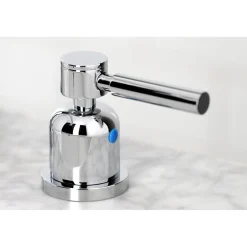 Kingston Brass Concord Widespread Bathroom Faucet with Brass Pop-Up