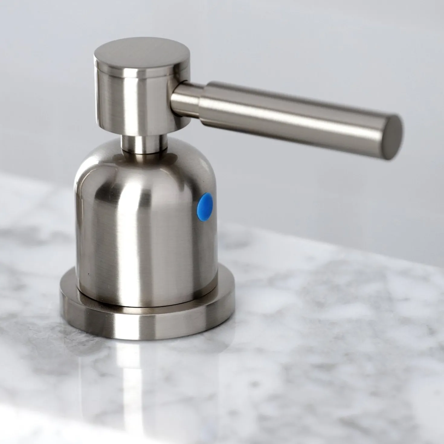 Kingston Brass Concord Widespread Bathroom Faucet with Brass Pop-Up