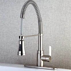 Kingston Brass Continental Gourmetier Single-Handle Pre-Rinse Kitchen Faucet