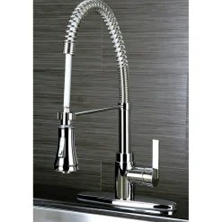 Kingston Brass Continental Gourmetier Single-Handle Pre-Rinse Kitchen Faucet