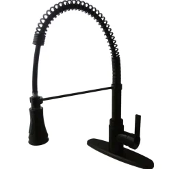 Kingston Brass Continental Gourmetier Single-Handle Pre-Rinse Kitchen Faucet