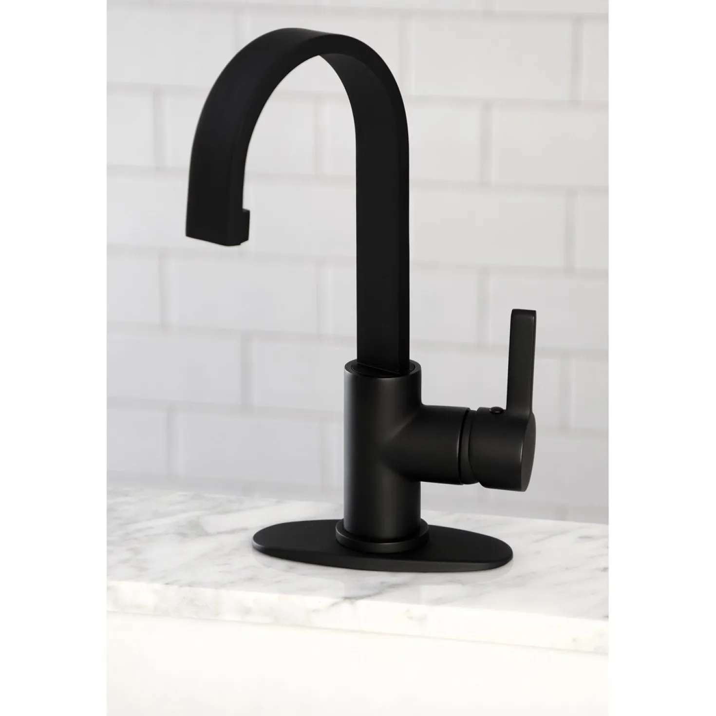 Kingston Brass Continental One-Handle 1-Hole Deck Mounted Bar Faucet