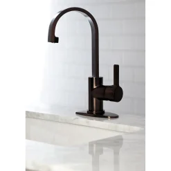 Kingston Brass Continental One-Handle 1-Hole Deck Mounted Bar Faucet