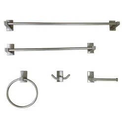 Kingston Brass Continental 5-Piece Bathroom Accessory Set