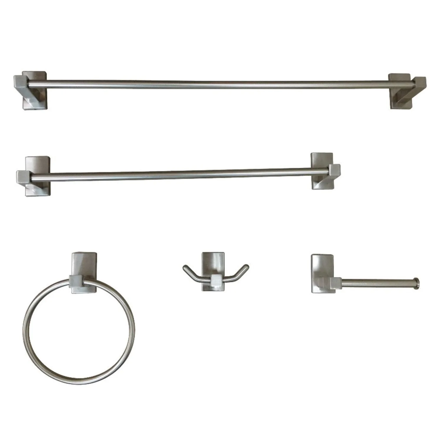 Kingston Brass Continental 5-Piece Bathroom Accessory Set
