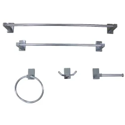 Kingston Brass Continental 5-Piece Bathroom Accessory Set