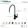 Kingston Brass Continental 1/4 Turn Water Filtration Faucet