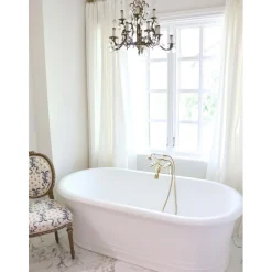 Kingston Brass Cross-Handle Freestanding Tub Faucet Package