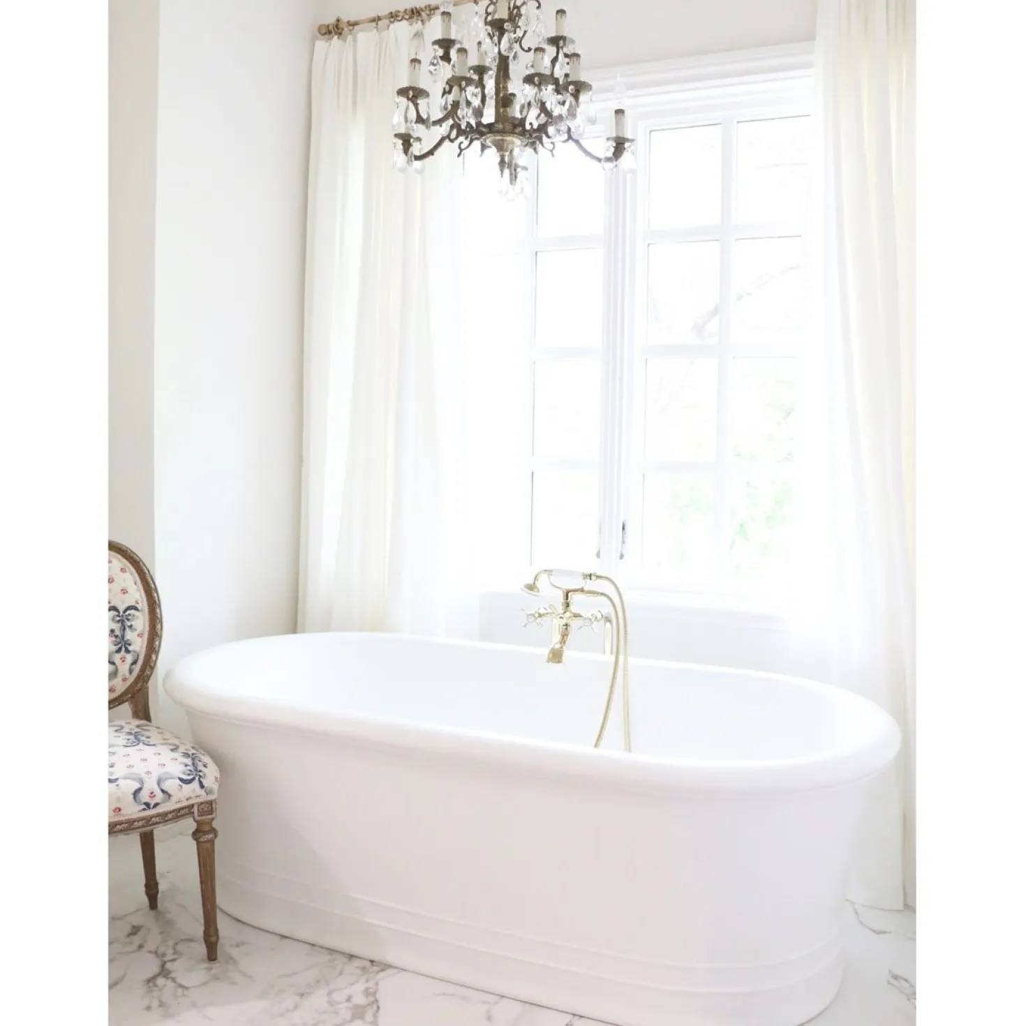 Kingston Brass Cross-Handle Freestanding Tub Faucet Package