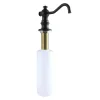 Kingston Brass Curved Nozzle Metal Soap Dispenser