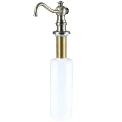 Kingston Brass Curved Nozzle Metal Soap Dispenser