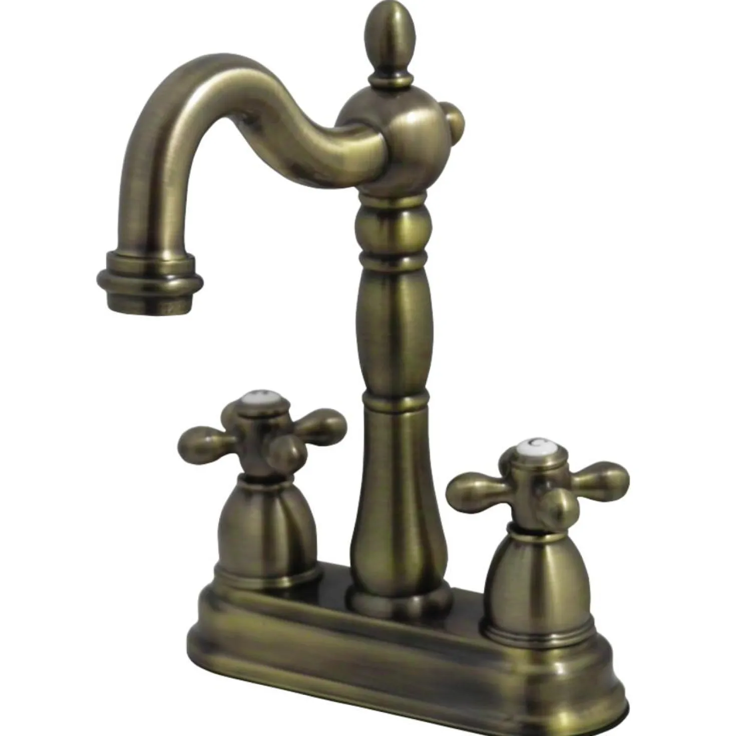 Kingston Brass Deck Mount Bar Faucet without Pop-Up Rod