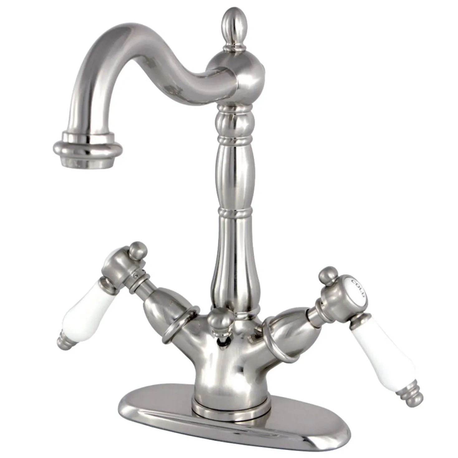 Kingston Brass Deck Mount 4" Centerset Bathroom Faucet
