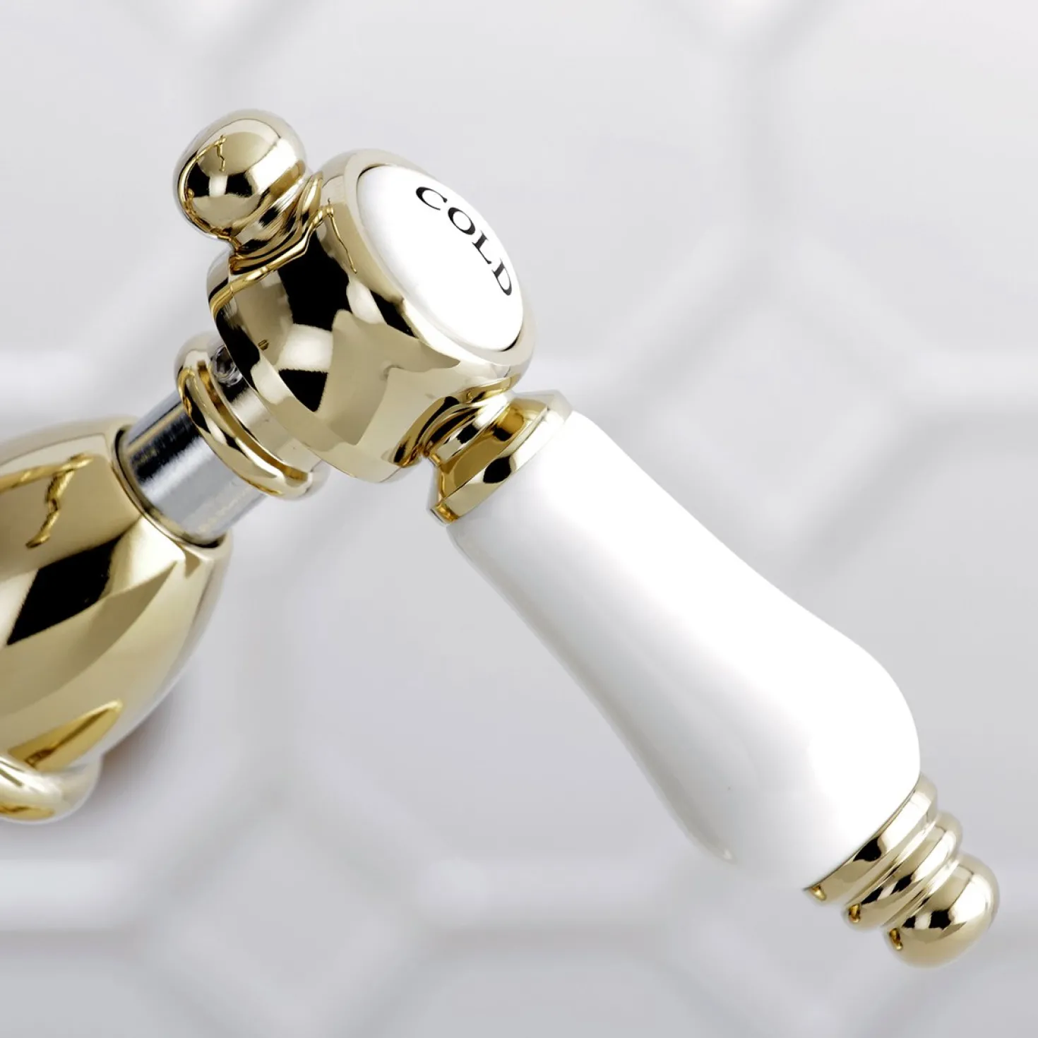 Kingston Brass Deck Mount 4" Centerset Bathroom Faucet