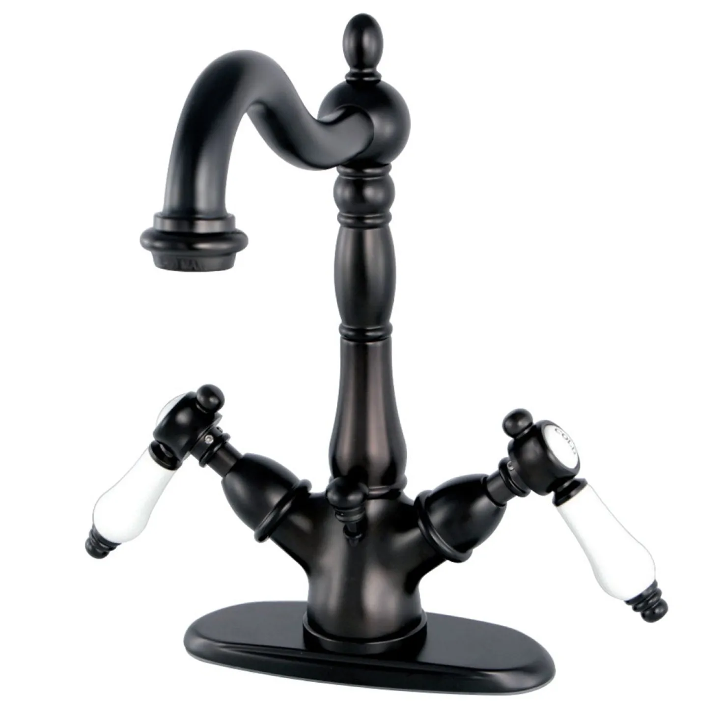 Kingston Brass Deck Mount 4" Centerset Bathroom Faucet