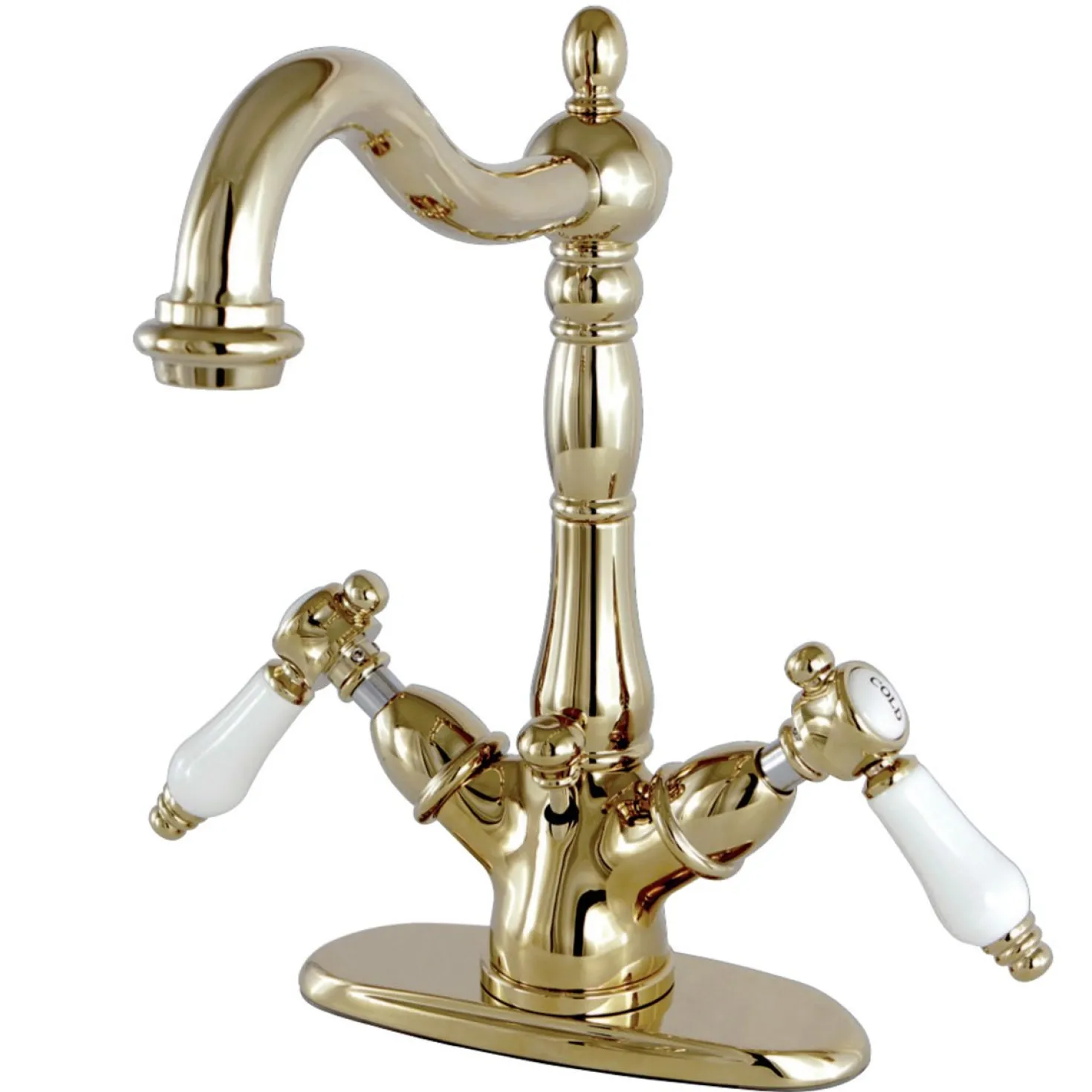 Kingston Brass Deck Mount 4" Centerset Bathroom Faucet