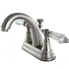 Kingston Brass Deck Mount 4" Centerset Lavatory Faucet with Brass Pop-up
