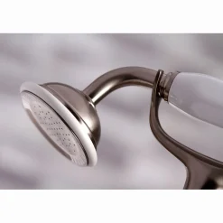 Kingston Brass Deck Mount Clawfoot Tub Faucet with Hand Shower