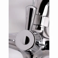 Kingston Brass Deck Mount Clawfoot Tub Faucet with Hand Shower