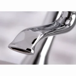 Kingston Brass Deck Mount Clawfoot Tub Faucet with Hand Shower