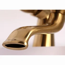 Kingston Brass Deck Mount Clawfoot Tub Faucet with Hand Shower