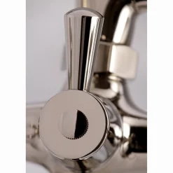 Kingston Brass Deck Mount Clawfoot Tub Faucet with Hand Shower