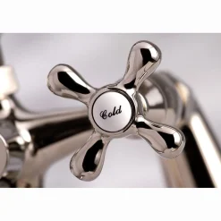 Kingston Brass Deck Mount Clawfoot Tub Faucet with Hand Shower