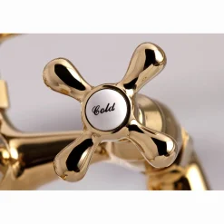 Kingston Brass Deck Mount Clawfoot Tub Faucet with Hand Shower
