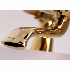 Kingston Brass Deck Mount Clawfoot Tub Faucet with Hand Shower